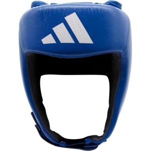 adidas Boxing and Martial Arts Headgear – Amateur, IBA and USA Boxing Approved Competition Head Guard(Blue)