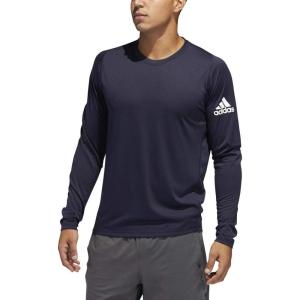adidas Men’s Freelift Solid Badge of Sport Tee(Ink)