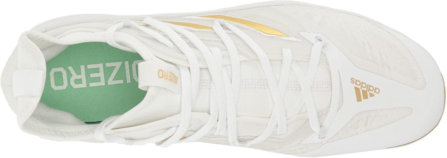 imageadidas Mens Adizero Afterburner 9 NWV SneakersWhiteGold MetallicCore White