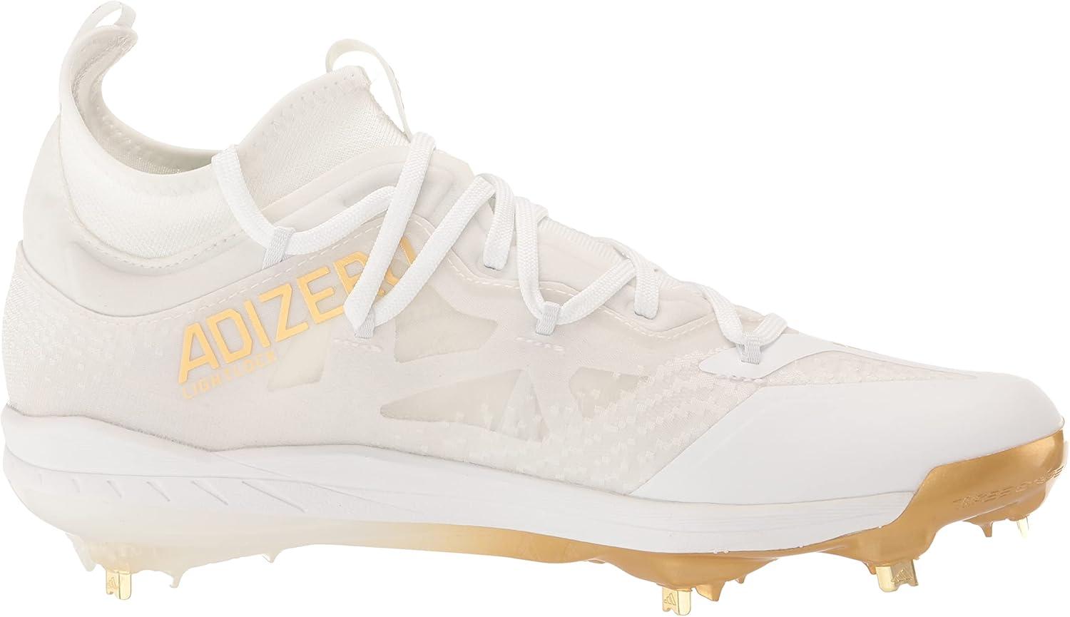 imageadidas Mens Adizero Afterburner 9 NWV SneakersWhiteGold MetallicCore White