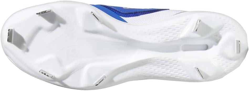 imageadidas Mens Icon 7 MidBaseball ShoeTeam Royal BlueWhiteSilver Metallic