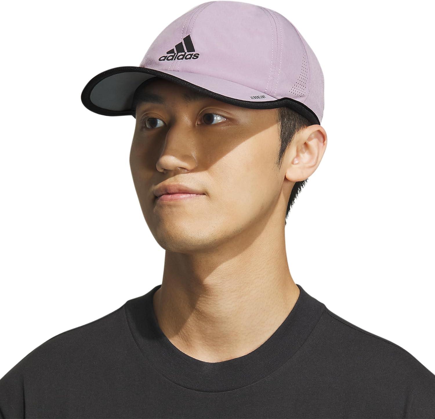 imageadidas Mens Superlite Relaxed Adjustable Performance Cap2020Preloved Fig PurpleBlack20