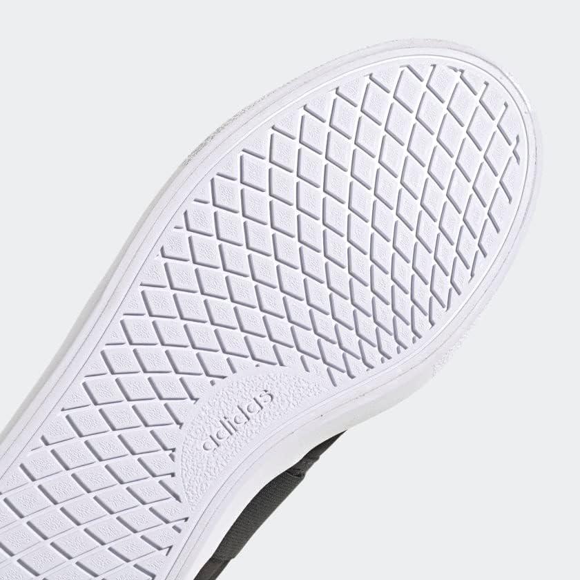 imageadidas UnisexAdult Vulcraid3r Slip on Running ShoeBlackBlackWhiteq3