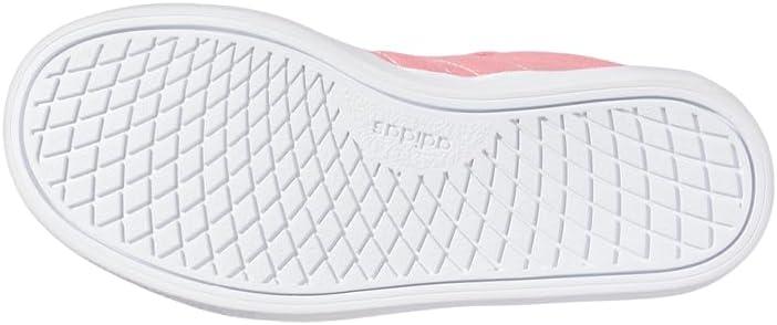 imageadidas UnisexChild Vulcraid3rSkate ShoeRose ToneCloud WhiteWhite Cross Strap