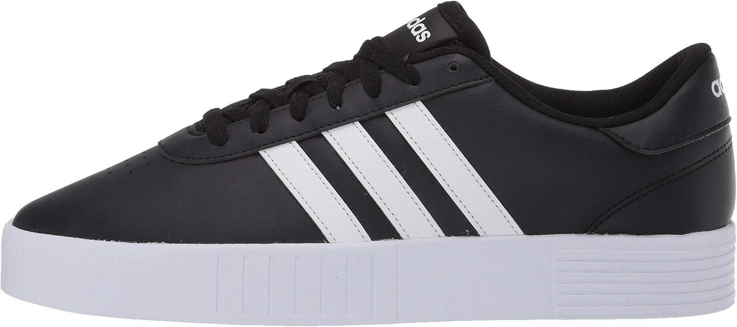 imageadidas Womens Court Bold SneakerBlackWhiteBlack