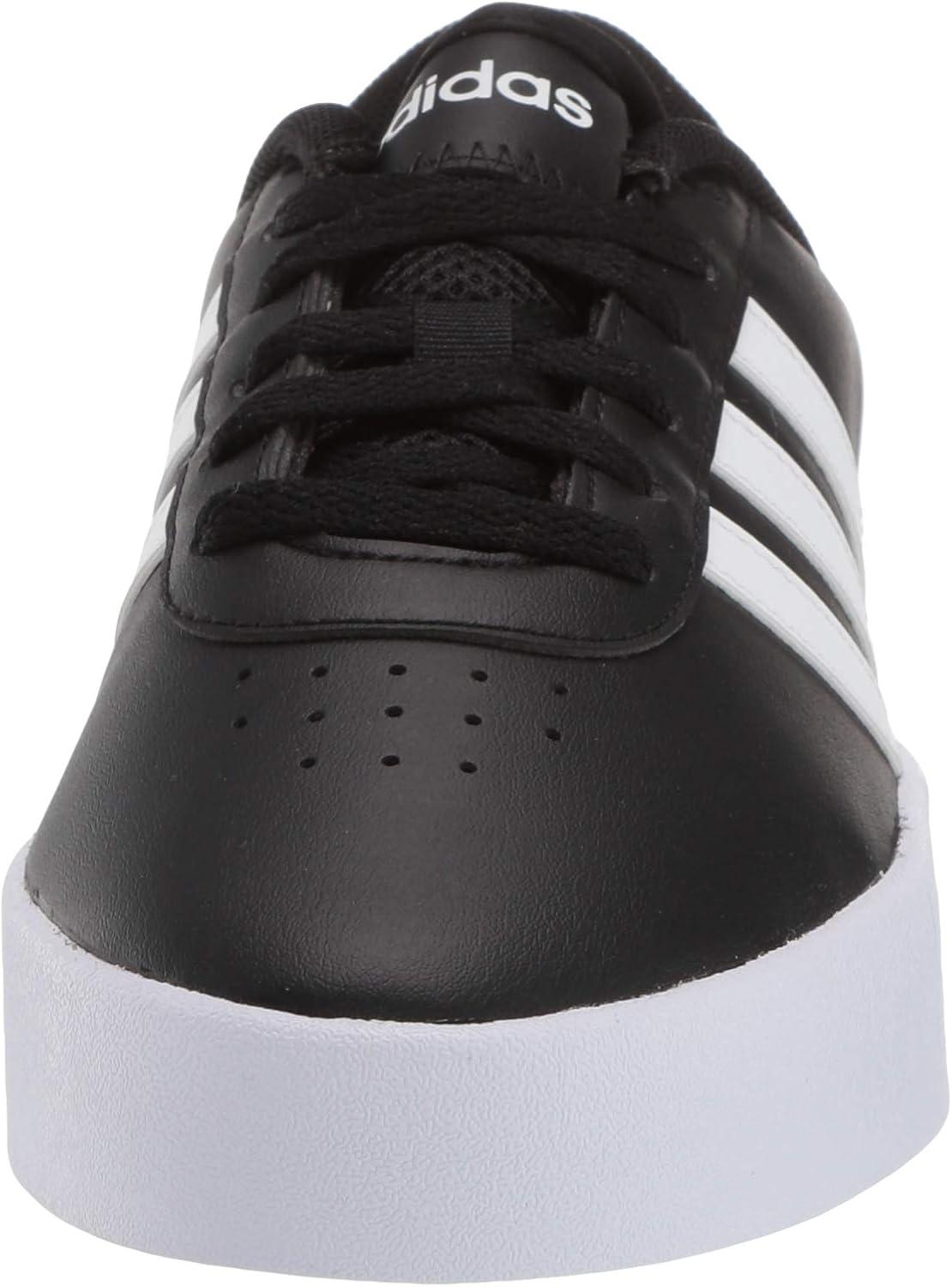 imageadidas Womens Court Bold SneakerBlackWhiteBlack
