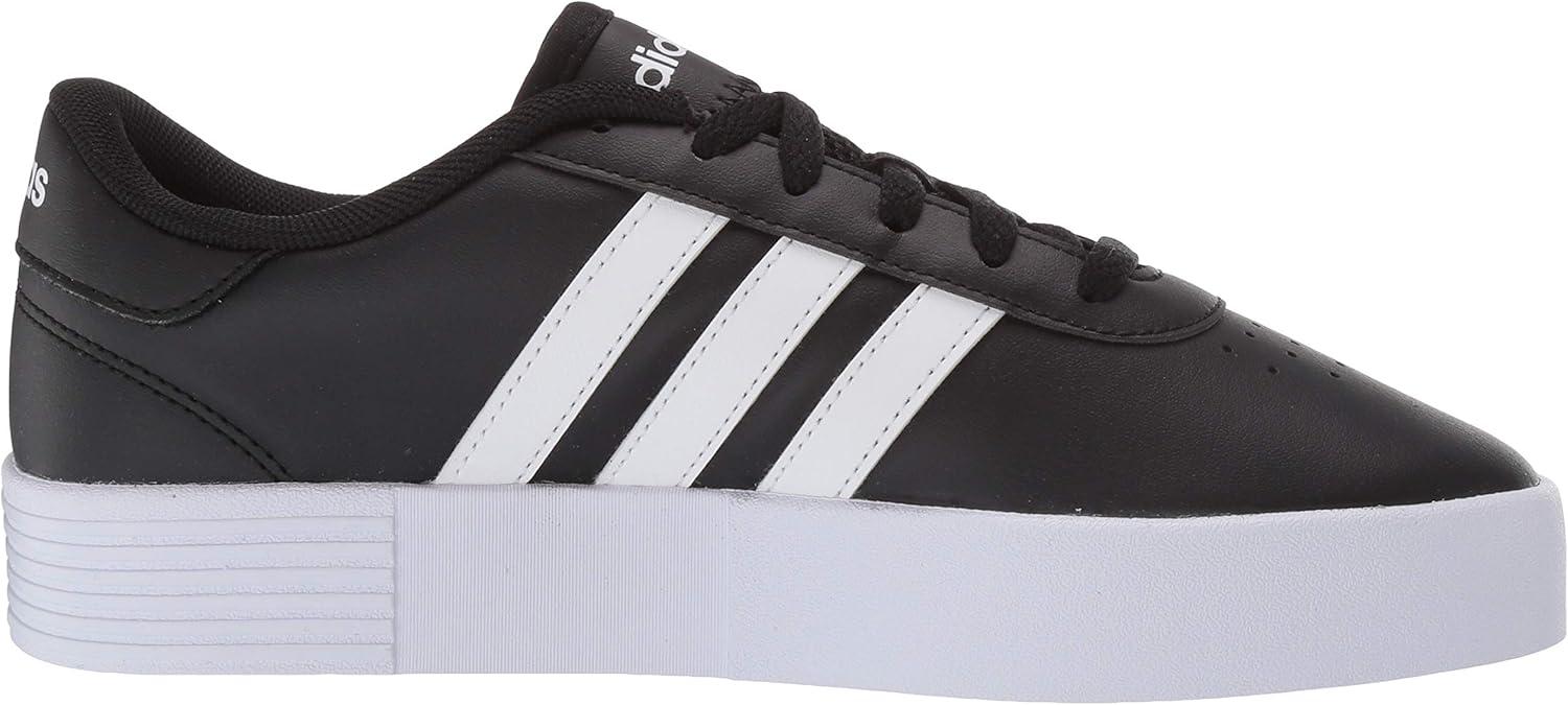 imageadidas Womens Court Bold SneakerBlackWhiteBlack