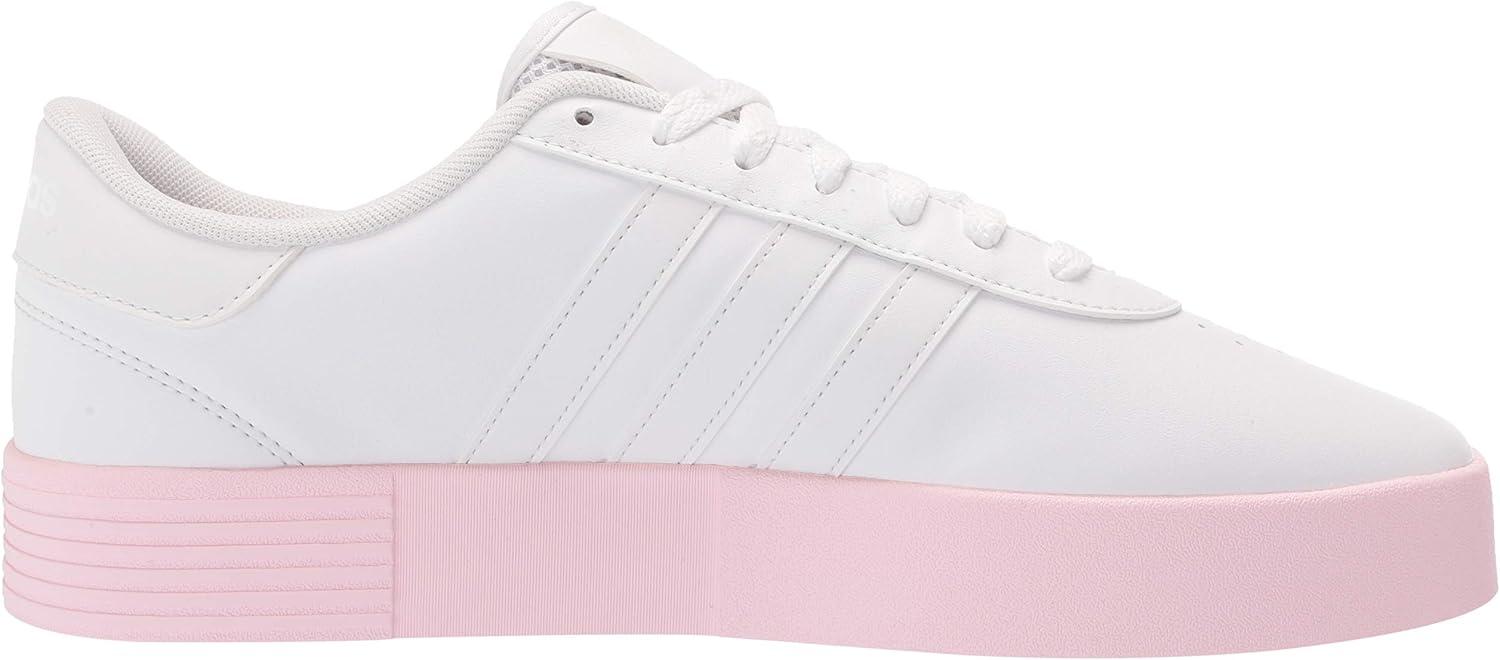 imageadidas Womens Court Bold SneakerWhiteWhitePink