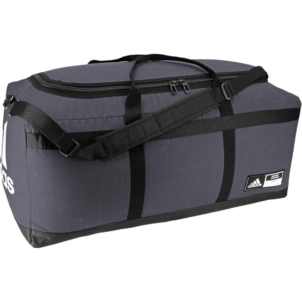 imageadidas Locker Room Baseball Duffel BagOnix GreyBlack