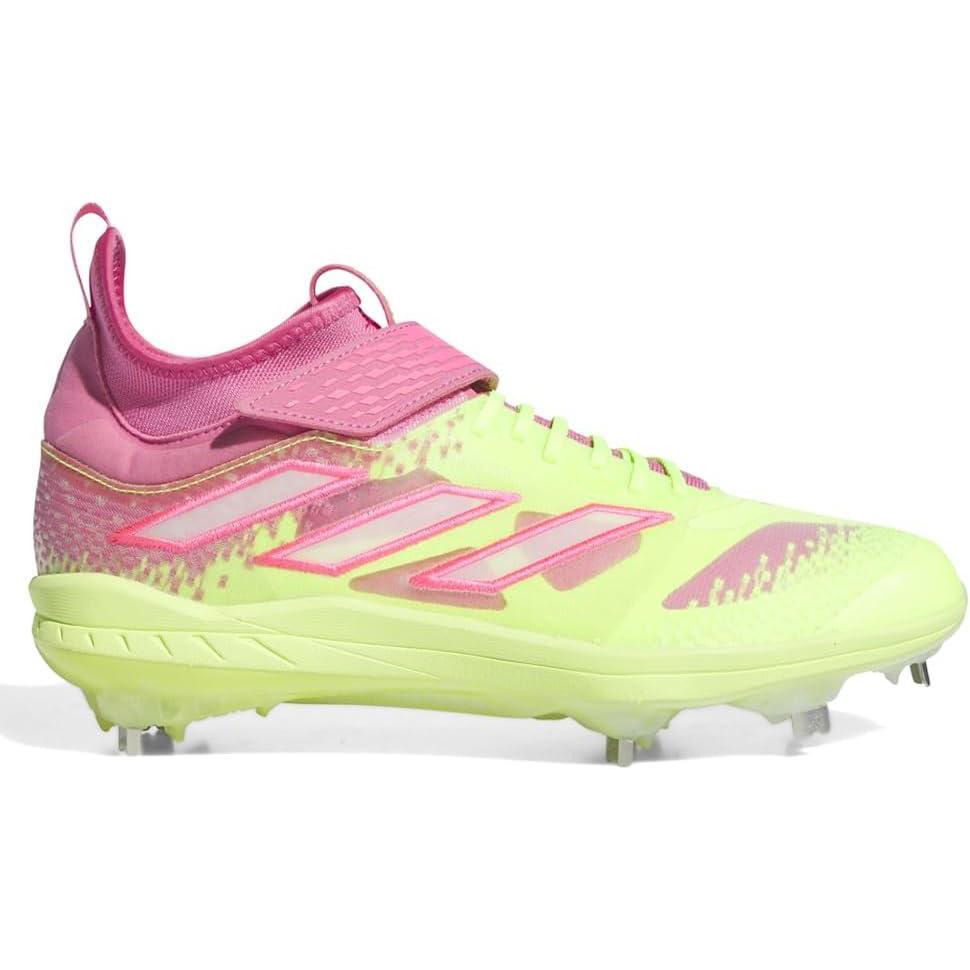imageadidas Mens Adizero Afterburner 9 NWV SneakersLucid LemonLucid PinkPink Fuschiayellow