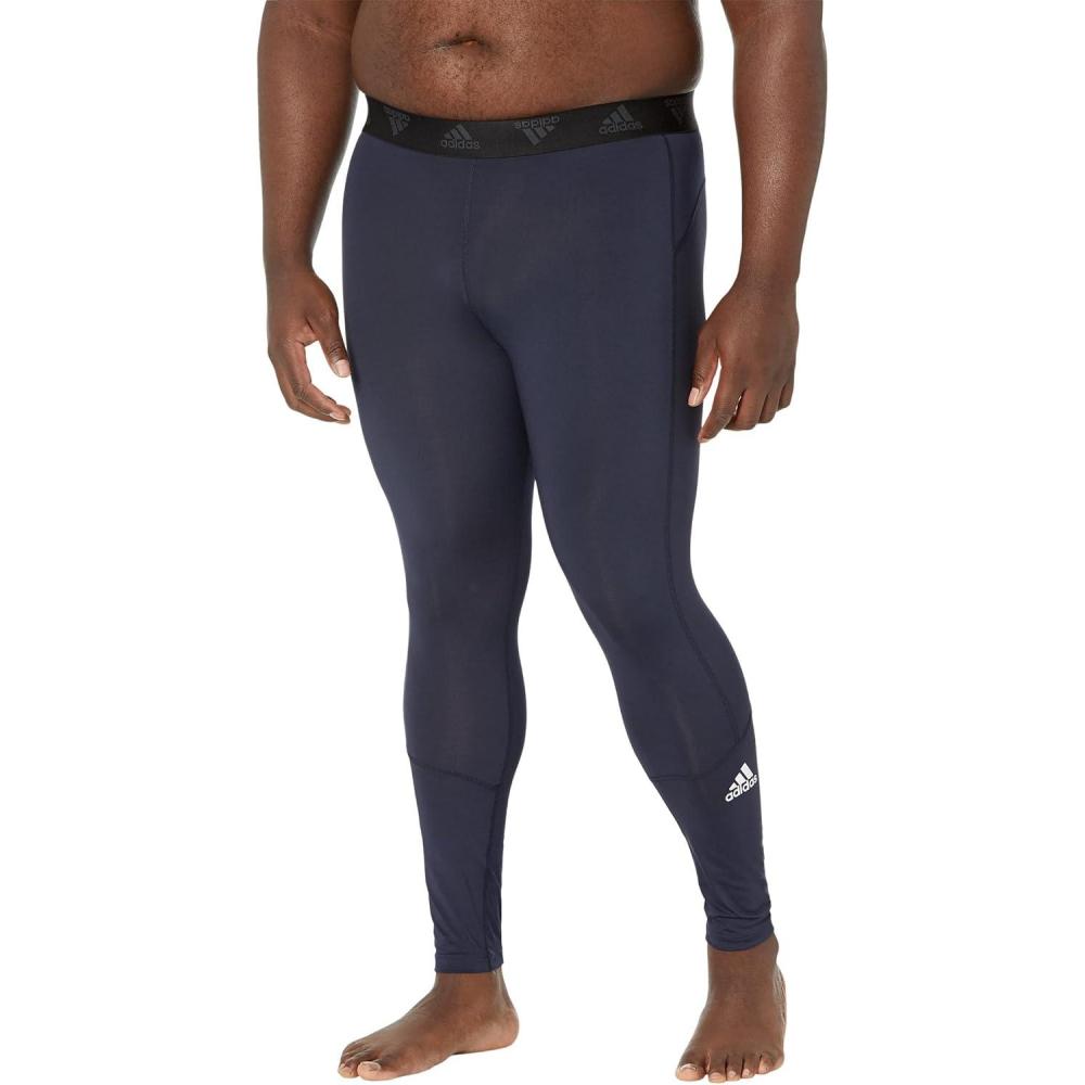 imageadidas Mens Techfit Long TightsLegend Ink