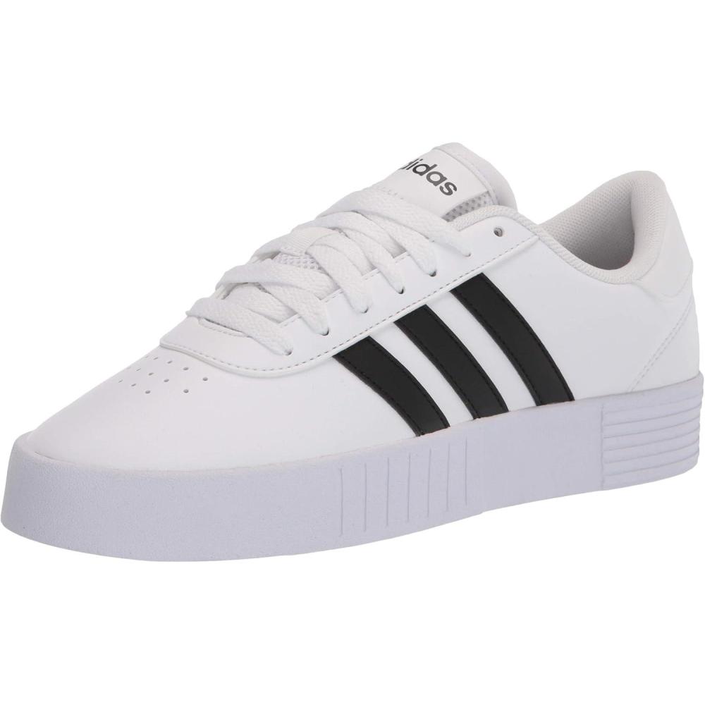 imageadidas Womens Court Bold SneakerWhiteBlackWhite