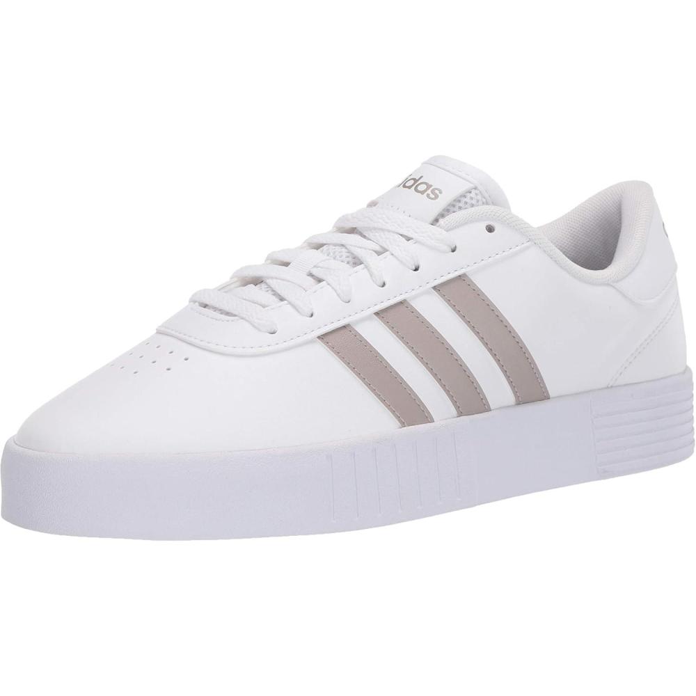 imageadidas Womens Court Bold SneakerWhitePlatinoWhite