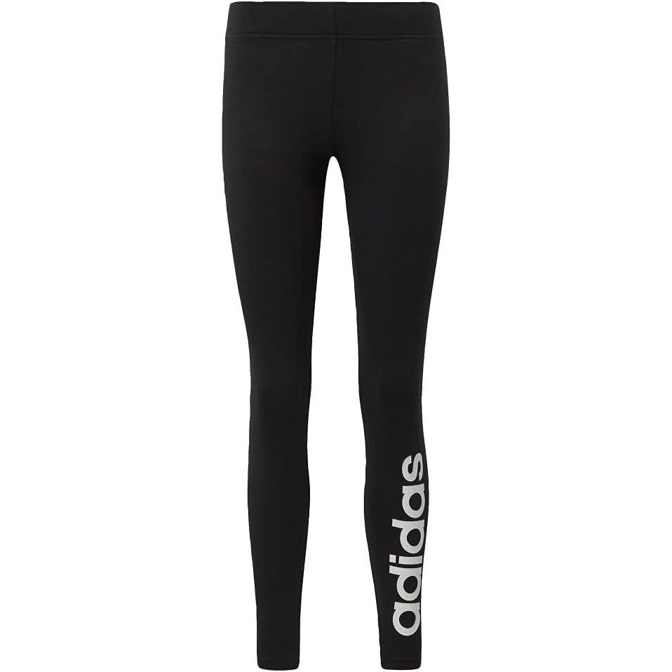 imageadidas Womens Essentials Linear TightsBlackWhite