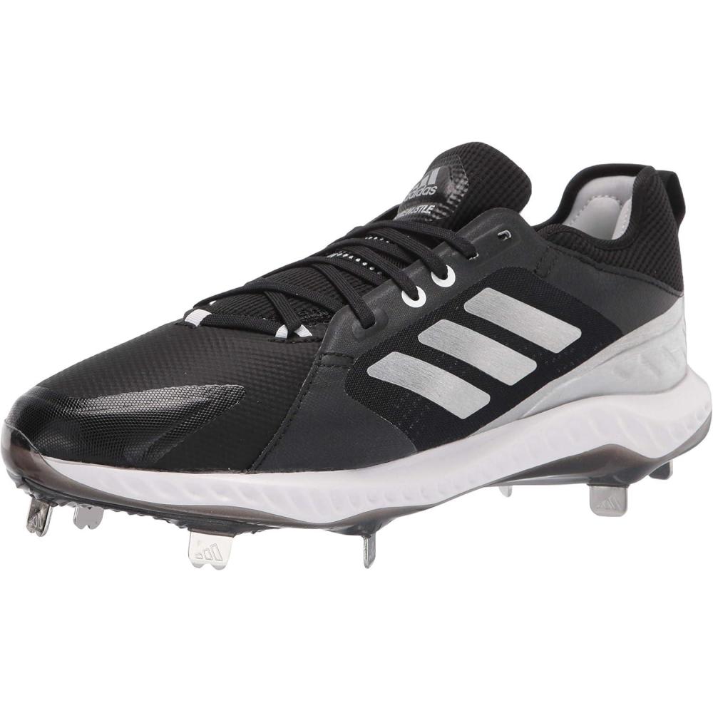 imageadidas Womens SneakersCore BlackSilver MetallicFootwear White