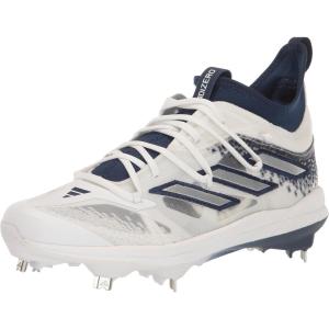 adidas Men’s Adizero Afterburner 9 NWV Sneakers(Team Navy Blue/Silver Metallic/White)
