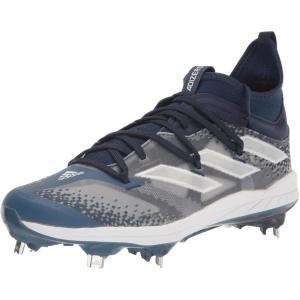adidas Men’s Adizero Afterburner 9 NWV Sneakers(Team Navy Blue/White/Wonder Steel)