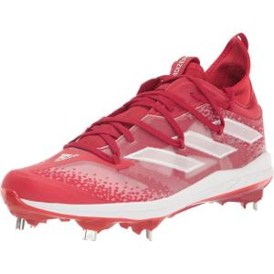 adidas Men’s Adizero Afterburner 9 NWV Sneakers(Team Power Red/White/Vivid Red)
