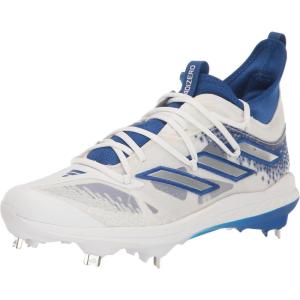 adidas Men’s Adizero Afterburner 9 NWV Sneakers(Team Royal Blue/Silver Metallic/White)