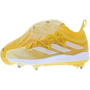 adidas Men’s Adizero Afterburner Nwv Cleats Sneaker(Yellow)