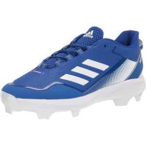 adidas Men’s Icon 7 Baseball Shoe(Team Royal Blue/Silver Metallic/White)