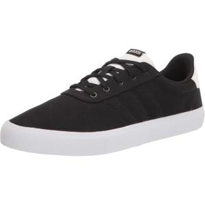 adidas Men’s Vulcraid3r Sneakers(Black/Black/White)