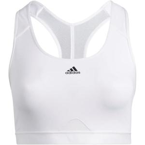 adidas Women’s Training Medium Support Good Level Bra Padded(Core White)
