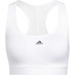 adidas Women’s Training Medium Support Good Level Bra Padded(White)