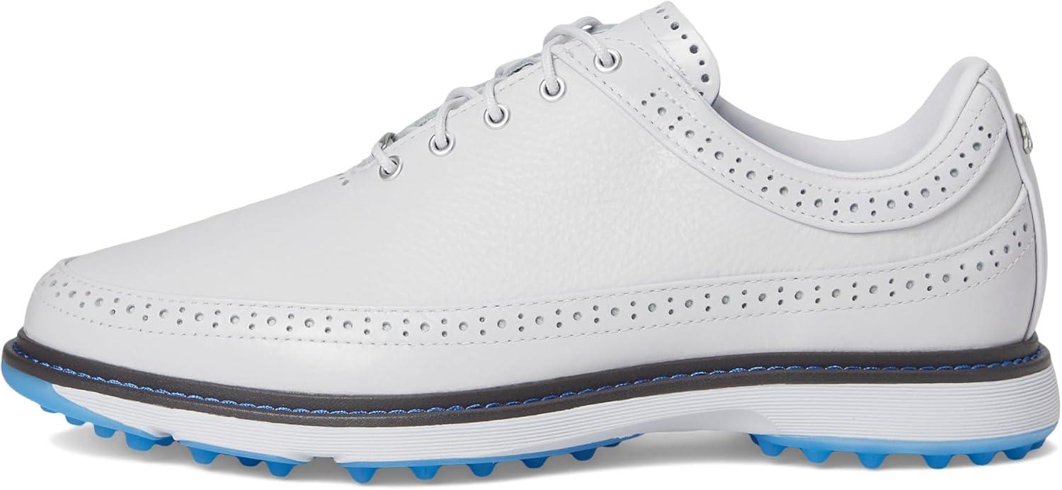 imageAdidas UnisexAdult Mc80 Spikeless Golf ShoesDash GreyMatte SilverBlue Burst