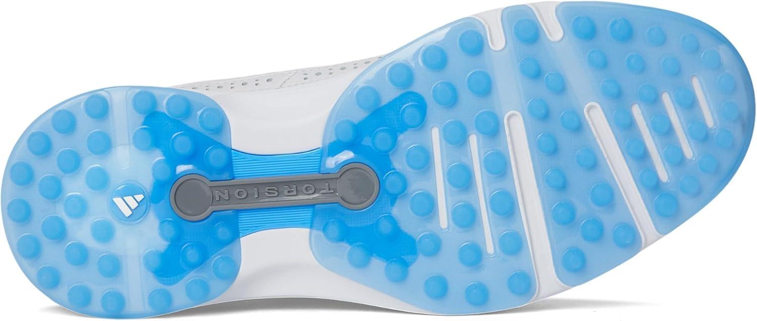 imageAdidas UnisexAdult Mc80 Spikeless Golf ShoesDash GreyMatte SilverBlue Burst