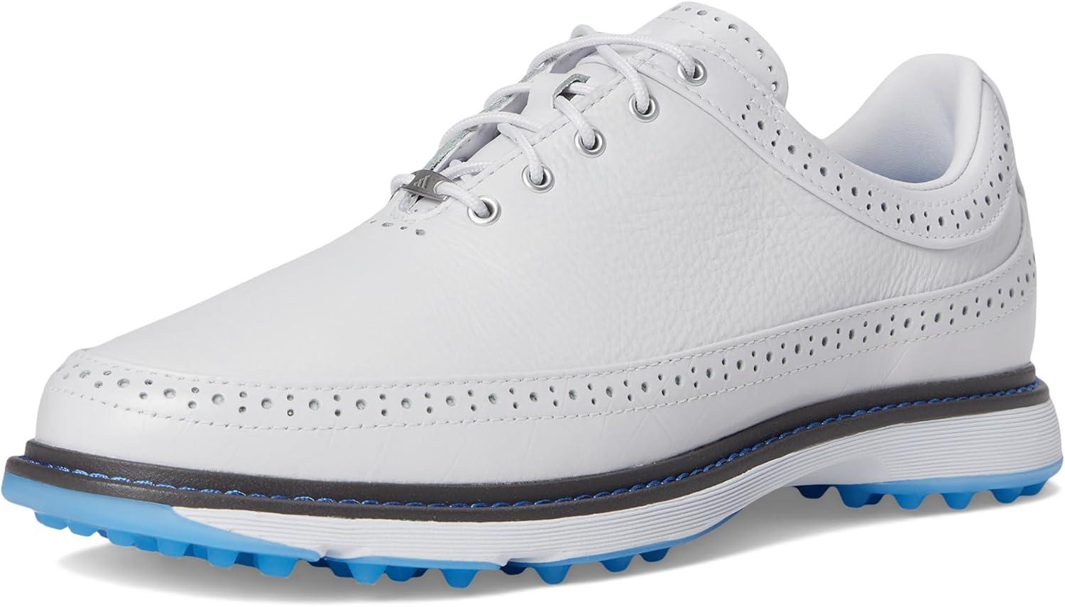 imageAdidas UnisexAdult Mc80 Spikeless Golf ShoesDash GreyMatte SilverBlue Burst