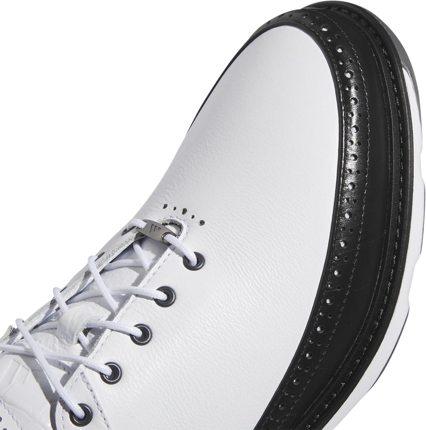 imageAdidas UnisexAdult Mc80 Spikeless Golf ShoesFootwear WhiteCore BlackBright Red