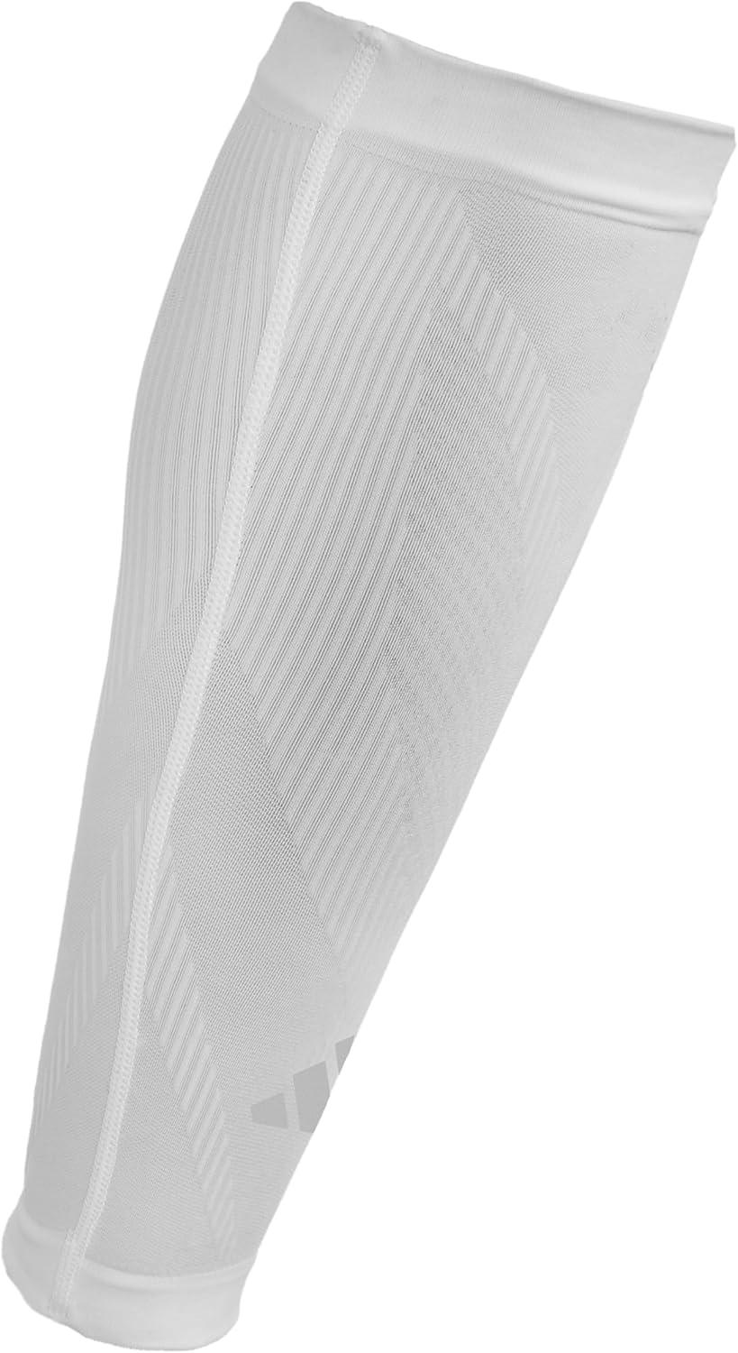 imageadidas Aeroready Compression Calf Sleeves Lightweight MoistureWicking Calf Compression SleevesWhite V1