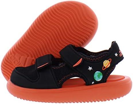 imageadidas Boys Altaswim SandalBlackOrange