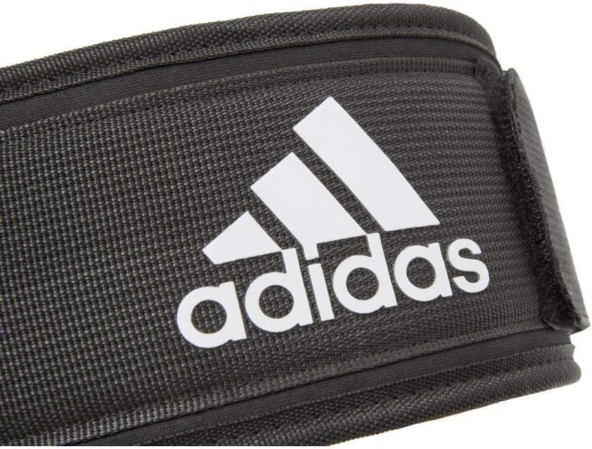 imageadidas Essential Weightlifting Belt FoamCore Powerlifting Belt with Secure FasteningEssential