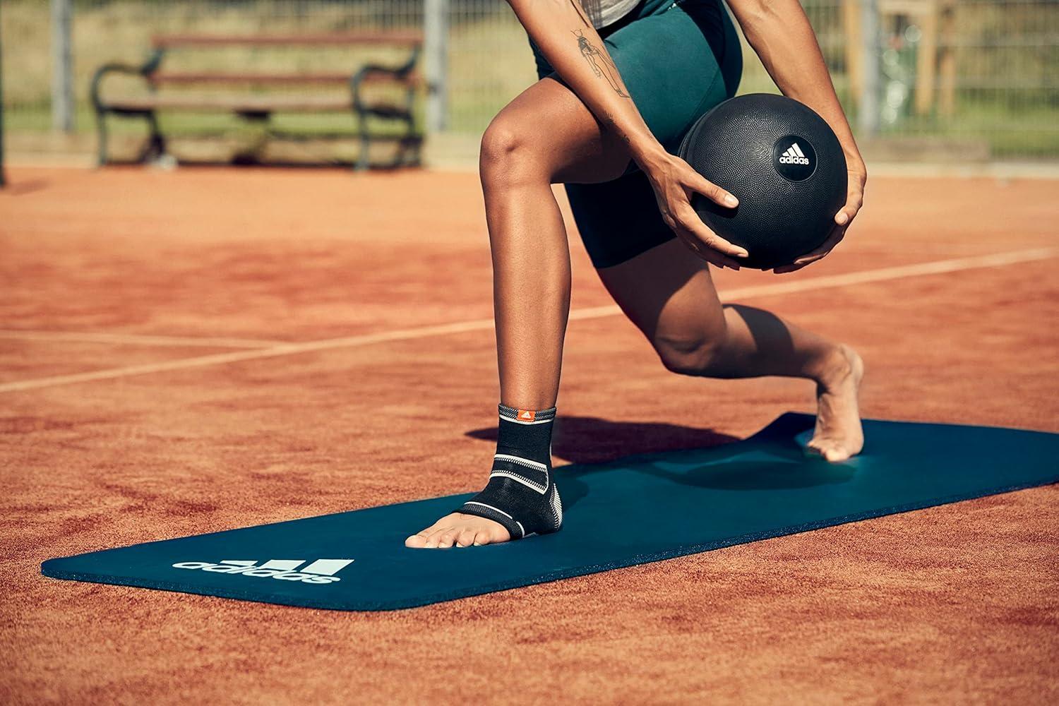 imageadidas Knitted Support Sleeve Ergonomic Compression SleeveAnkle Support