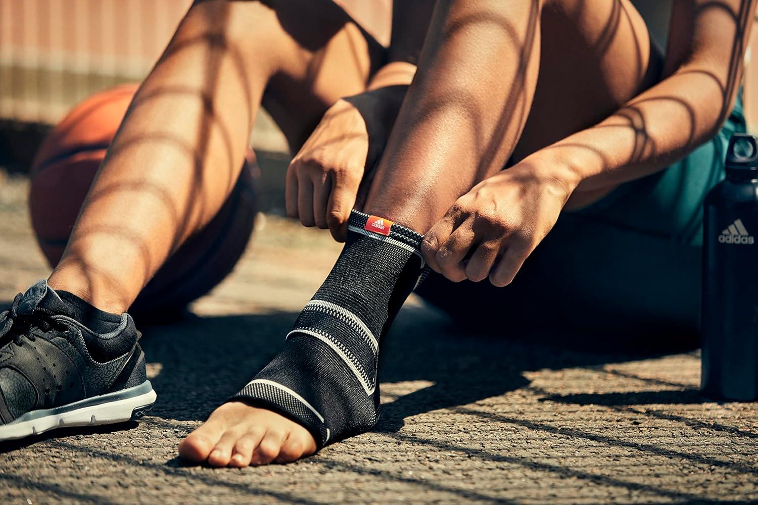 imageadidas Knitted Support Sleeve Ergonomic Compression SleeveAnkle Support