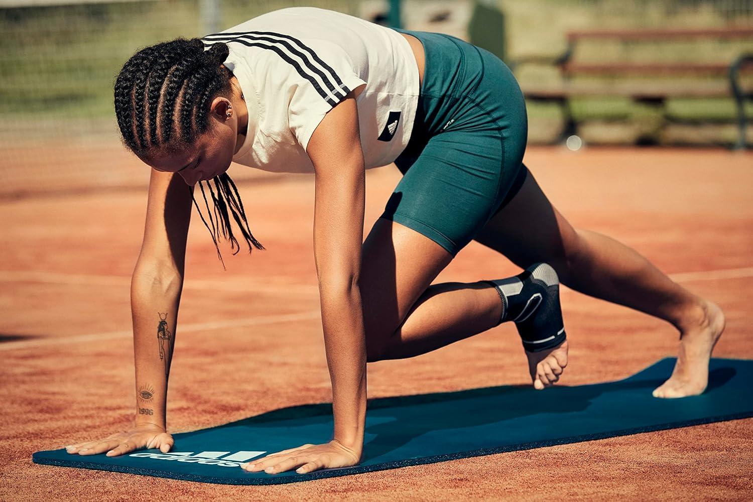 imageadidas Knitted Support Sleeve Ergonomic Compression SleeveAnkle Support