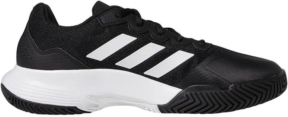 imageadidas Mens Gamecourt 2 Tennis ShoesBlackWhiteBlack