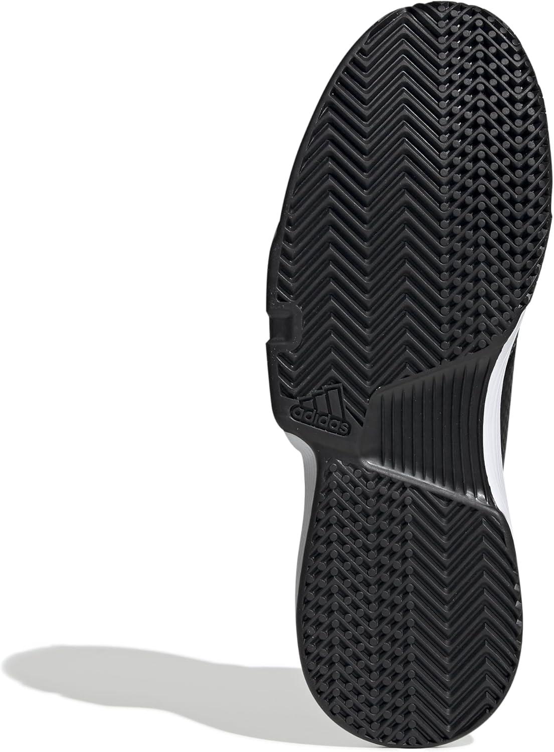 imageadidas Mens Gamecourt 2 Tennis ShoesCore Black Ftwr White Grey Six