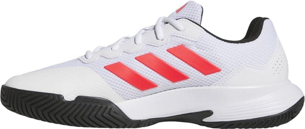 imageadidas Mens Gamecourt 2 Tennis ShoesFtwr White Lucid Red Core Black