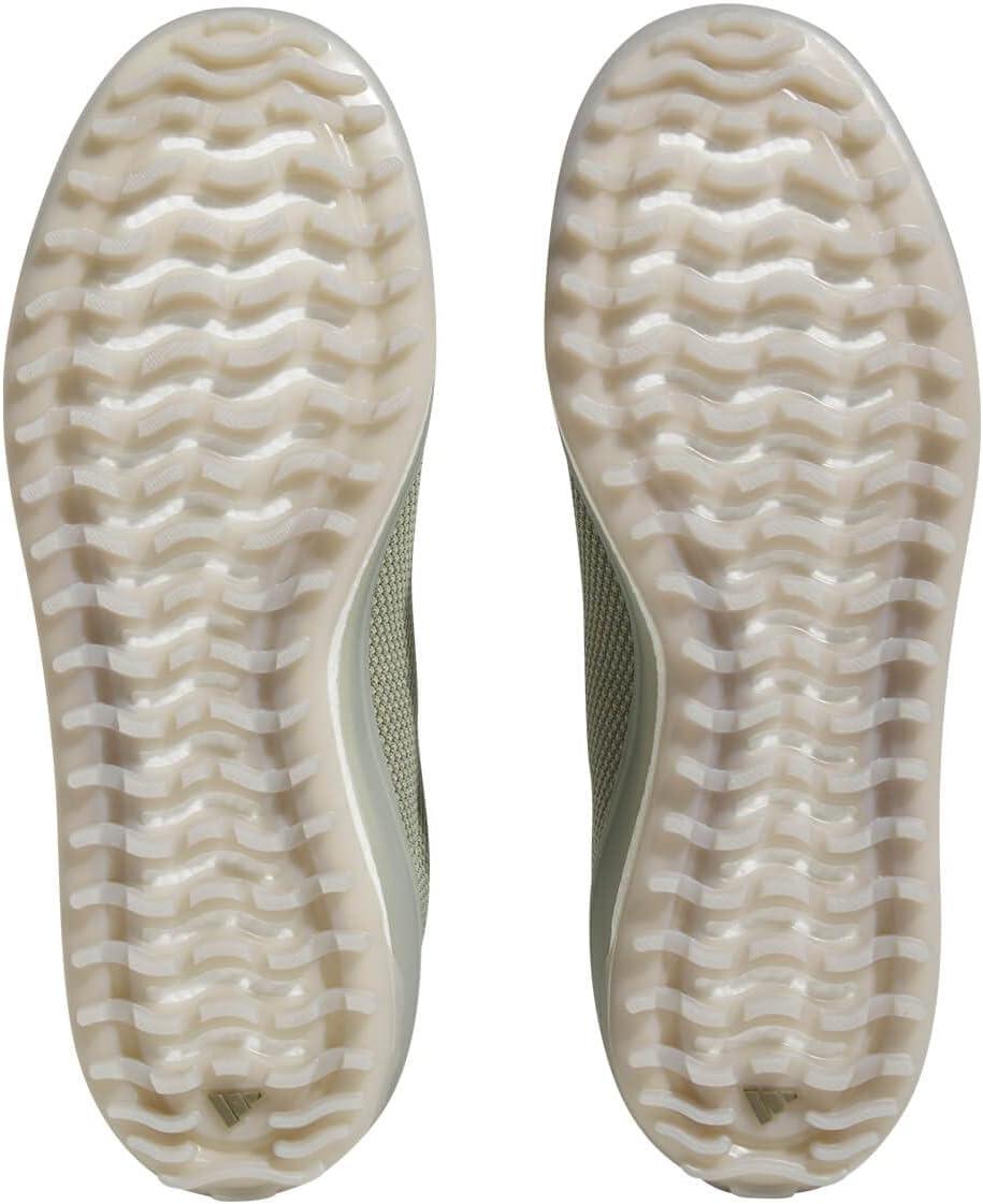 imageadidas Mens GoTo Spikeless 1 Golf ShoeSilver Pebble Olive Stripe