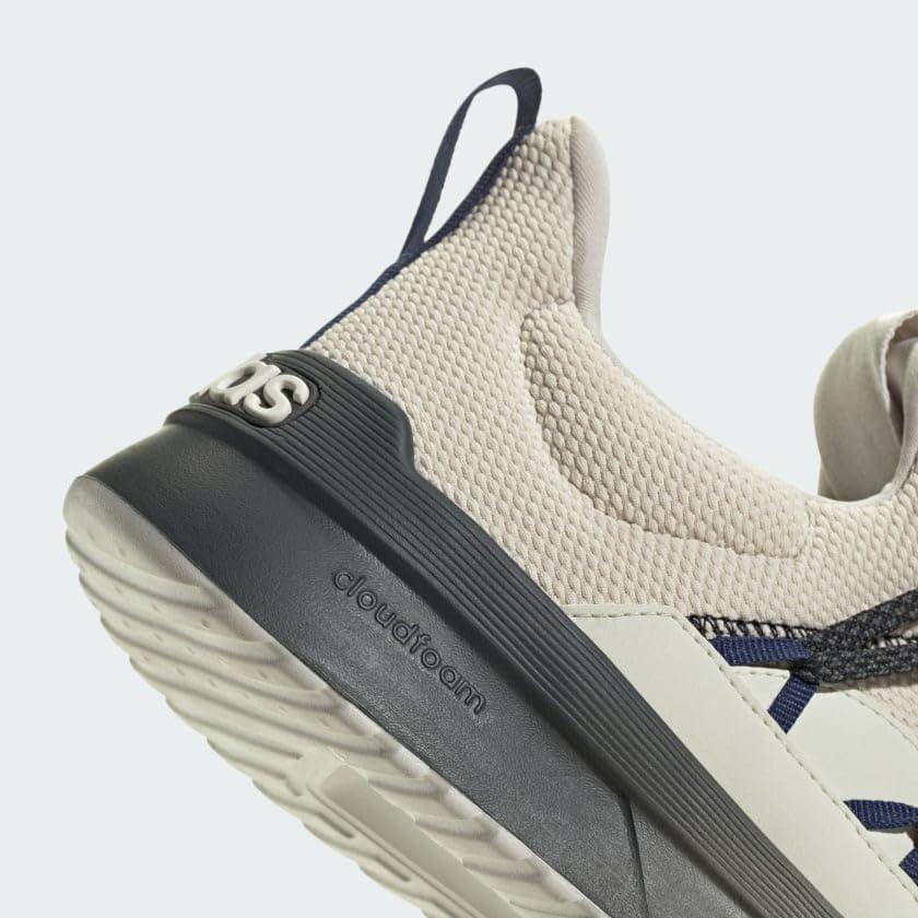 imageadidas Mens Lite Racer Adapt 50 Running ShoeAluminaGrey SixOrbit Grey