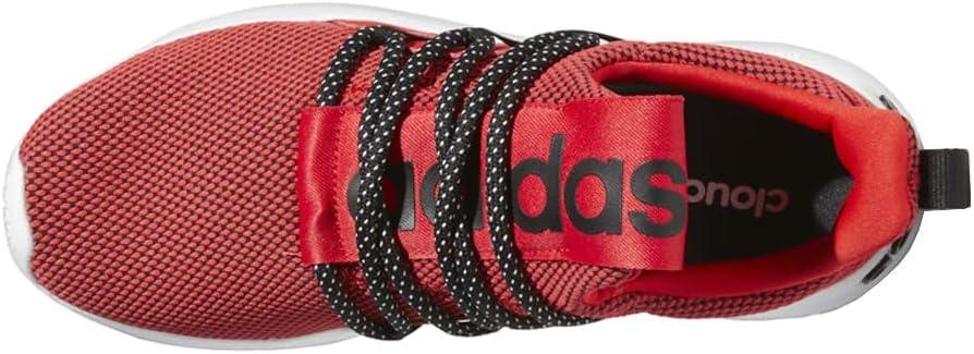 imageadidas Mens Lite Racer Adapt 50 Running ShoeTeam Victory RedBlackWhite