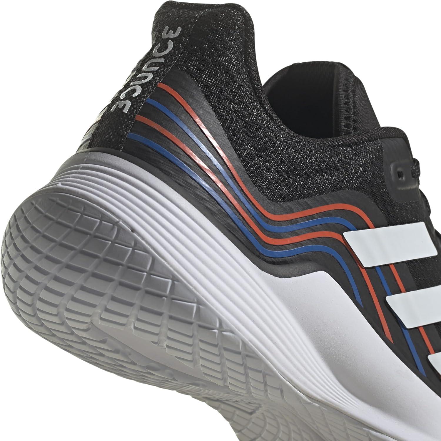 imageadidas Mens Novaflight Volleyball SneakersCore Black Cloud White Solar Red