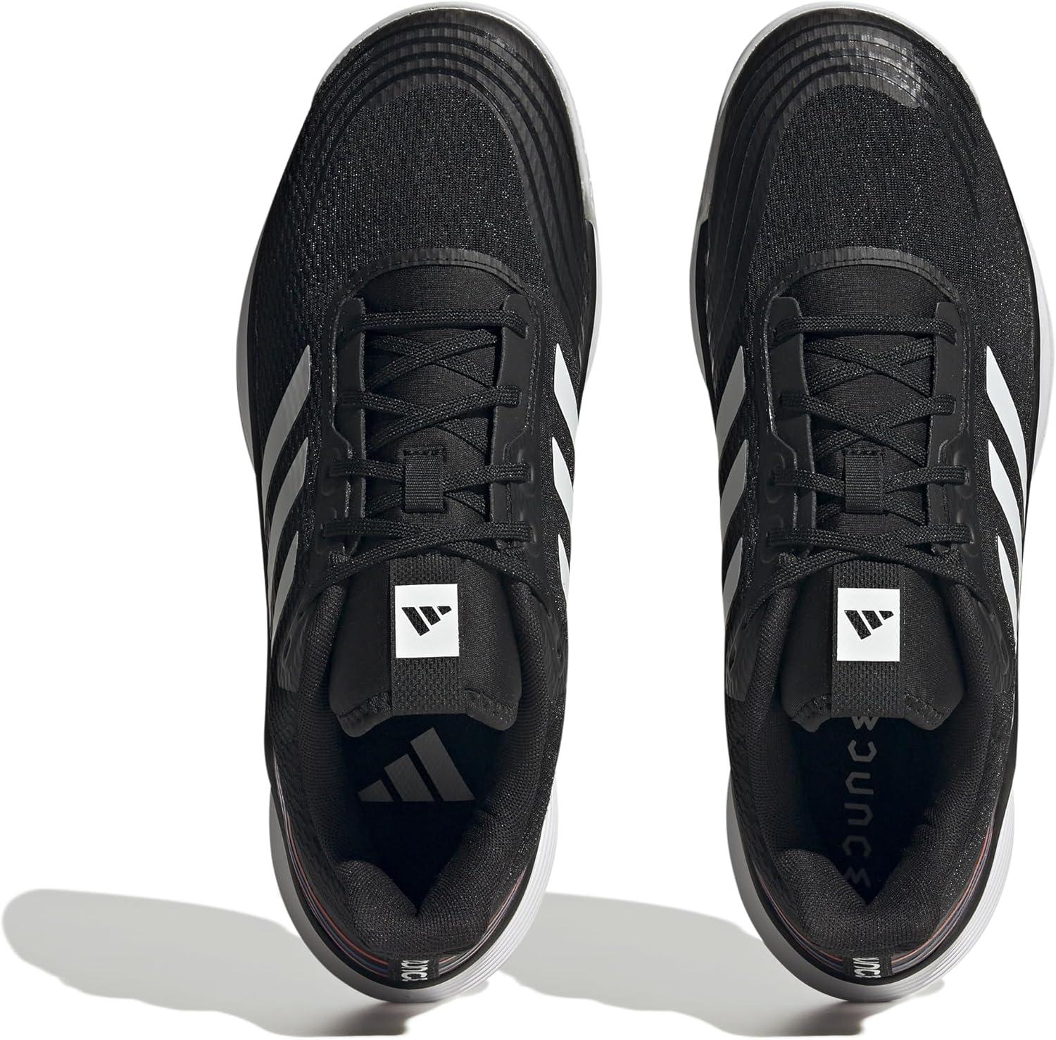 imageadidas Mens Novaflight Volleyball SneakersCore Black Cloud White Solar Red