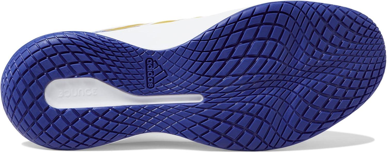 imageadidas Mens Novaflight Volleyball SneakersWhiteMatte GoldLucid Blue