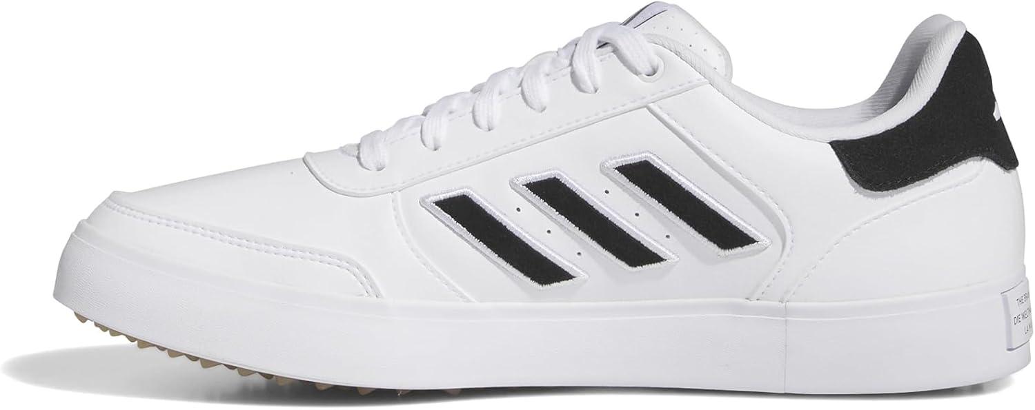 imageadidas Mens Retrocross 24 Spikeless Golf ShoesFootwear WhiteCore BlackGum 4