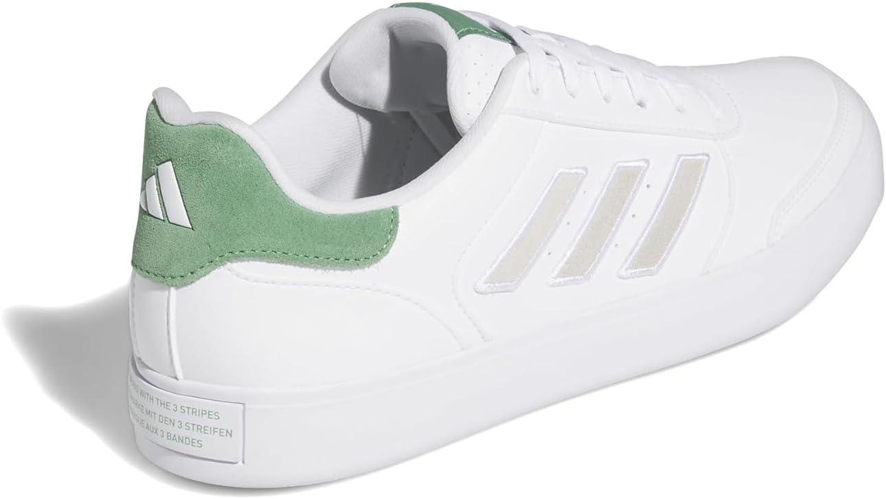imageadidas Mens Retrocross 24 Spikeless Golf ShoesFootwear WhitePreloved Green