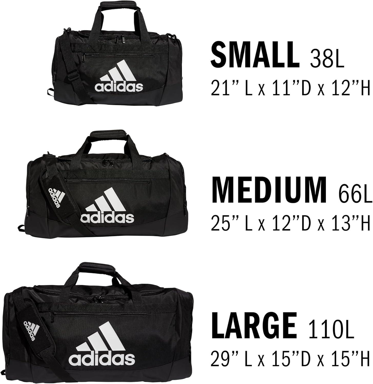 imageadidas Unisex Adult Defender 40 Gym Duffel Bag for Men and WomenBlackGold Metallic